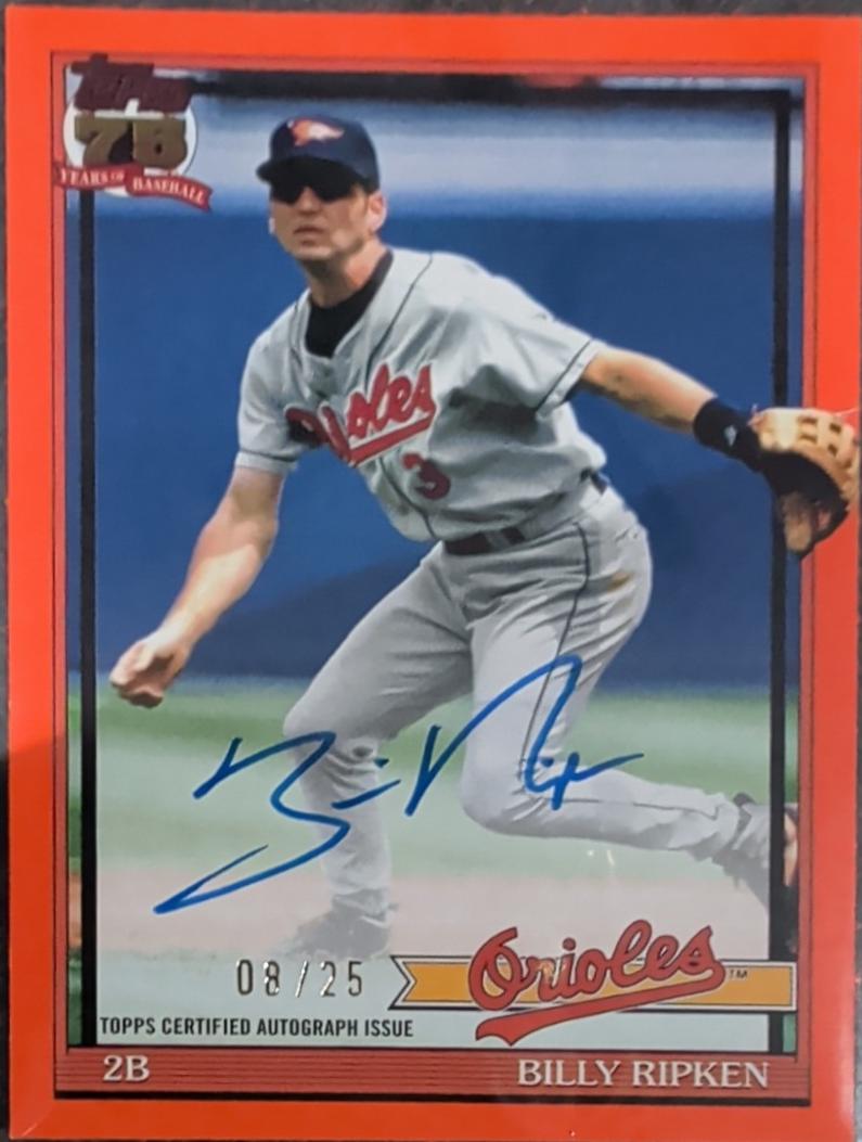 Billy Ripken [Orange] #91A-BR
