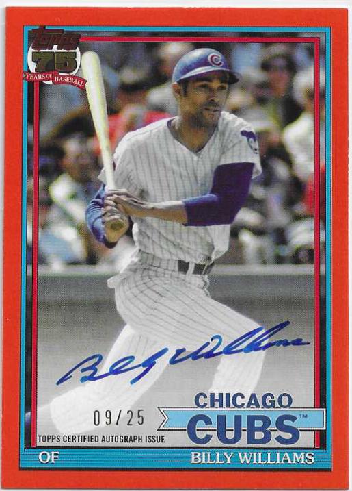 Billy Williams [Orange] #91A-BWS