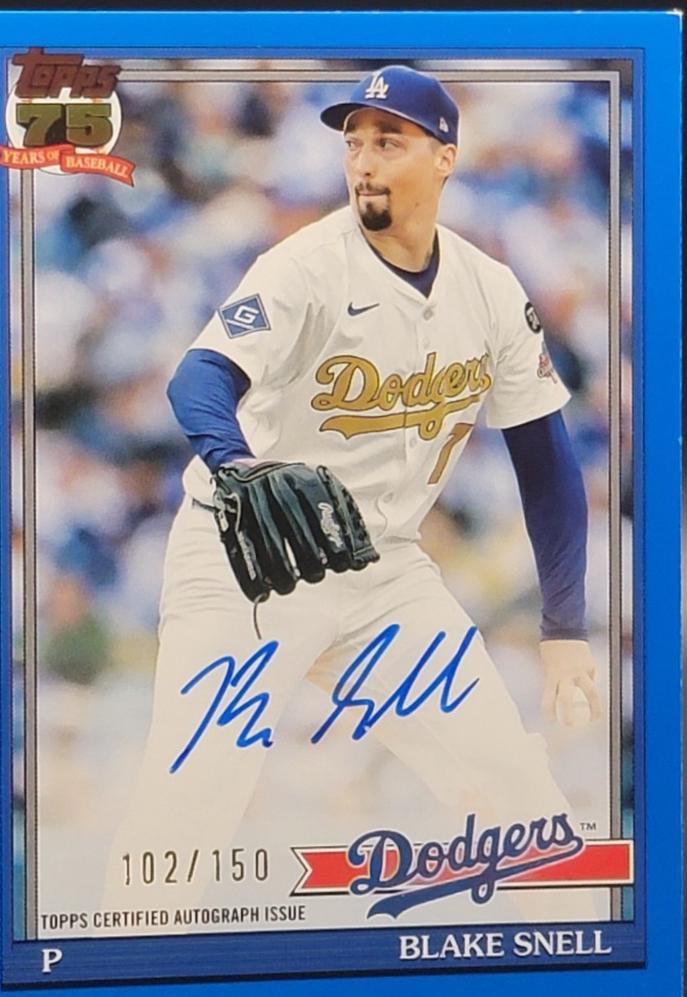Blake Snell [Blue] #91A-BSN