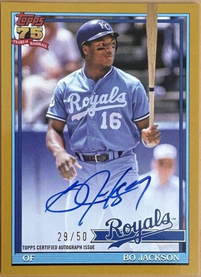 Bo Jackson [Gold] #91A-BJ