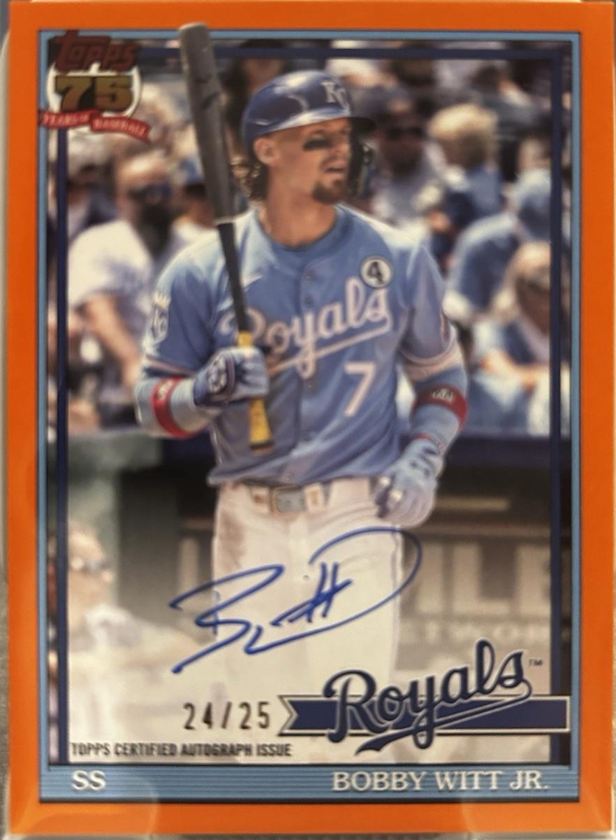 Bobby Witt Jr. [Orange] #91A-BW