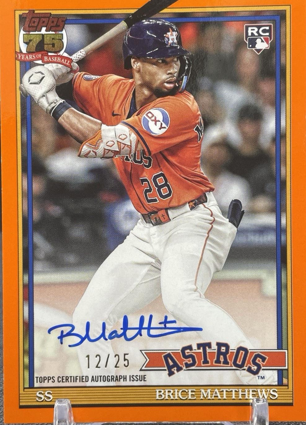 Brice Matthews [Orange] #91A-BM