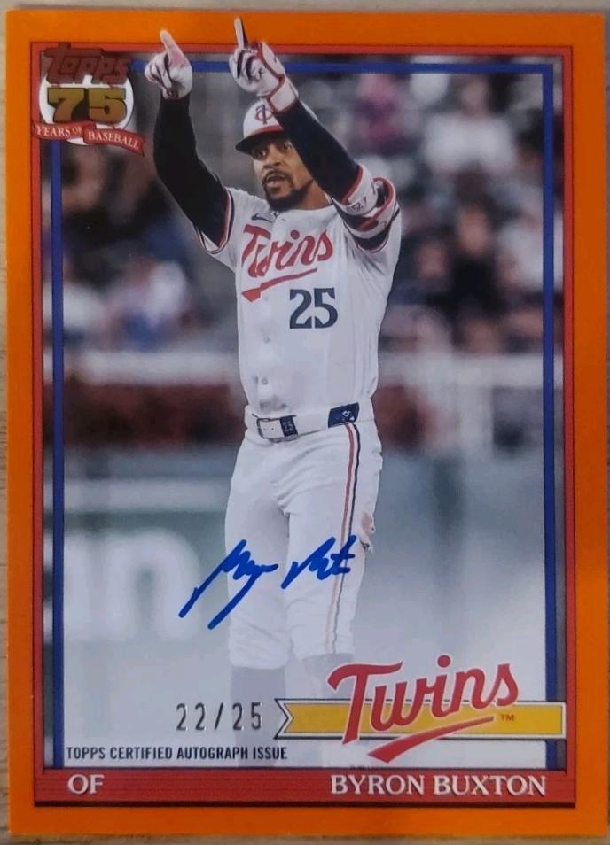 Byron Buxton [Orange] #91A-BBU