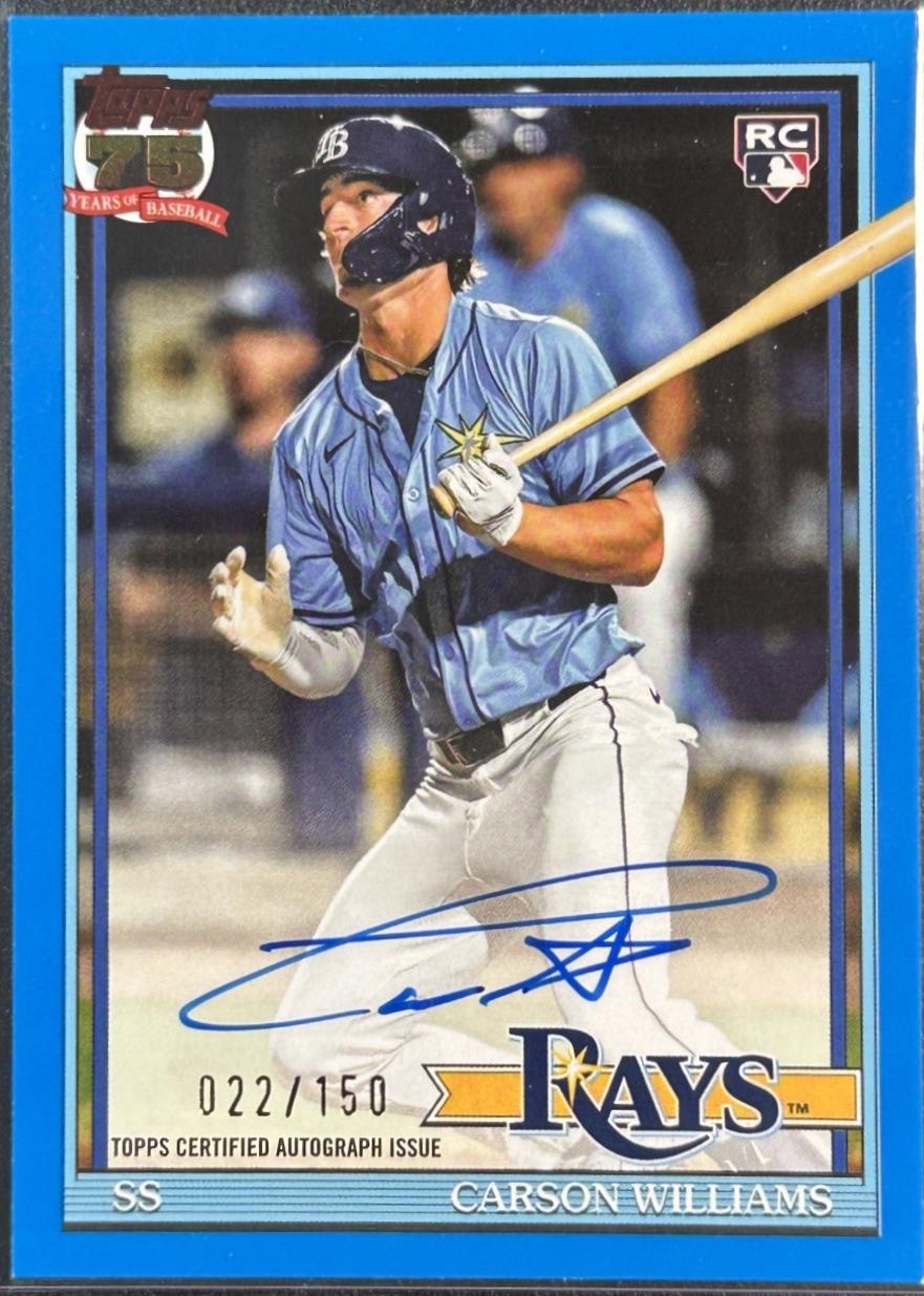 Carson Williams [Blue] #91A-CW