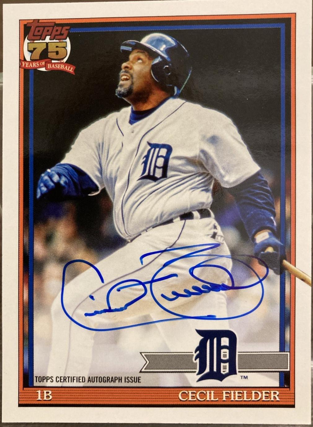 Cecil Fielder #91A-CEC