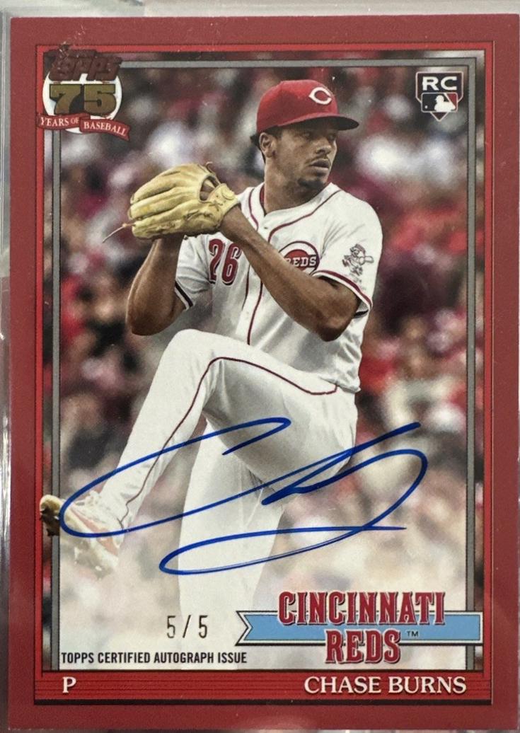 Chase Burns [Red] #91A-CBU