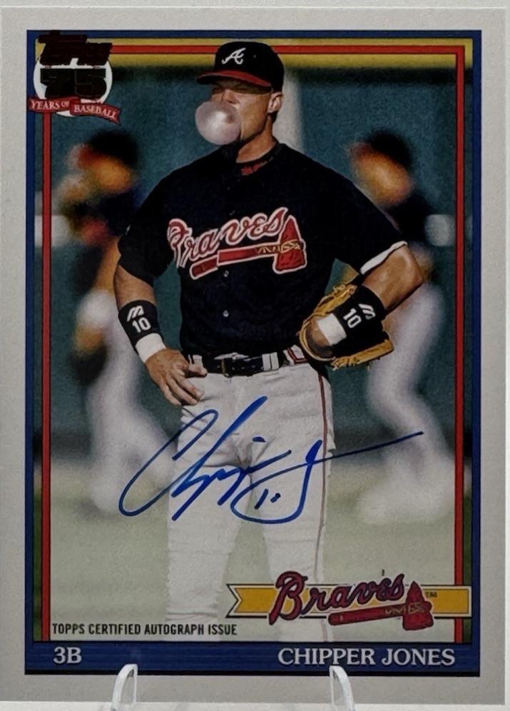 Chipper Jones #91A-CJ