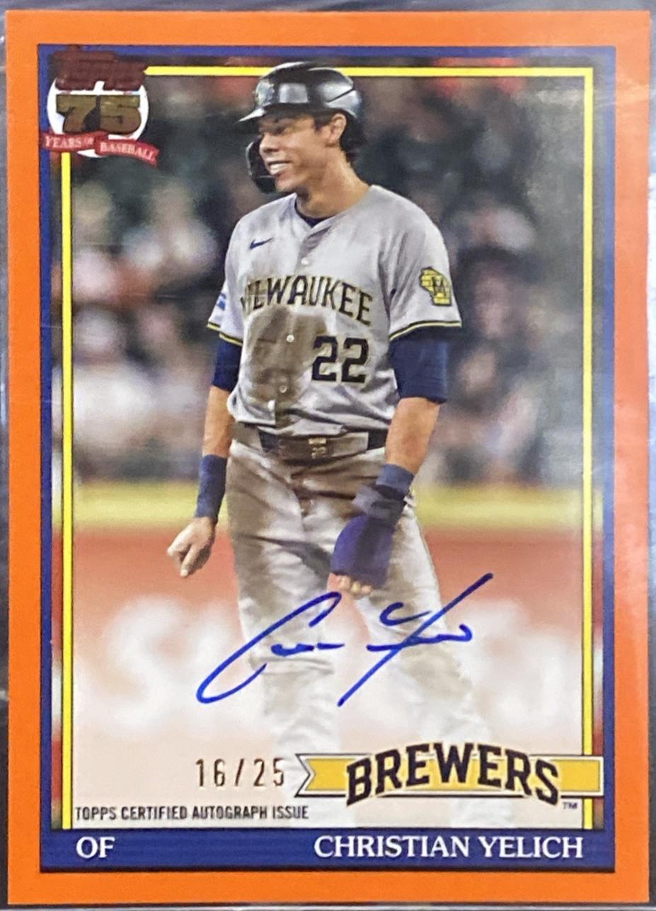 Christian Yelich [Orange] #91A-CY