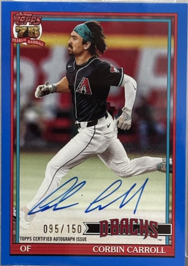 Corbin Carroll [Blue] #91A-CC