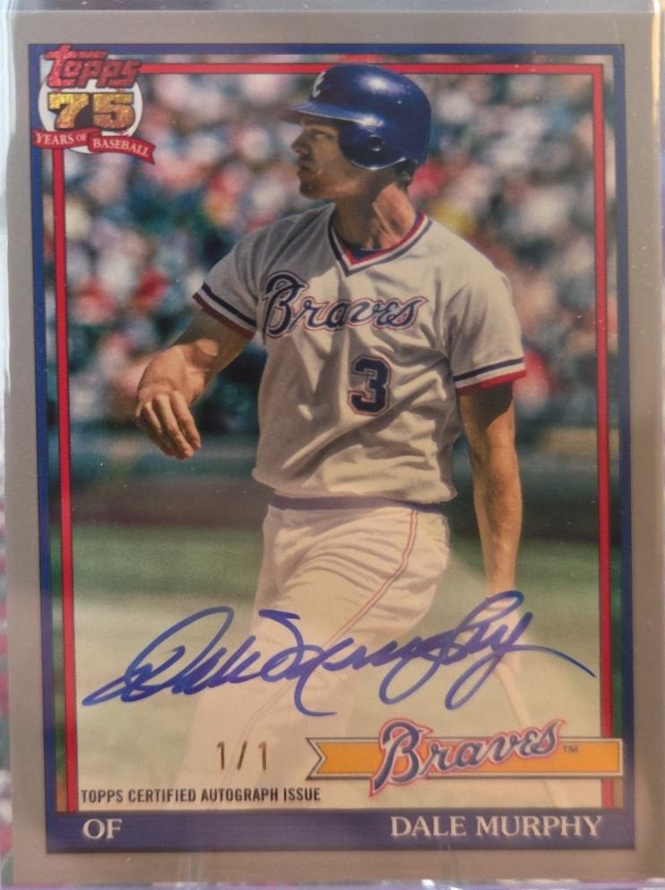 Dale Murphy [Foilfractor] #91A-DMU
