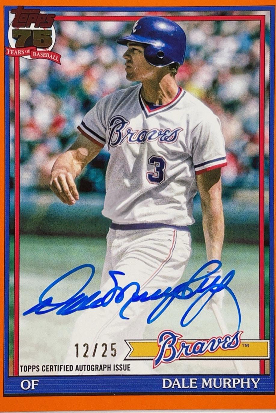 Dale Murphy [Orange] #91A-DMU