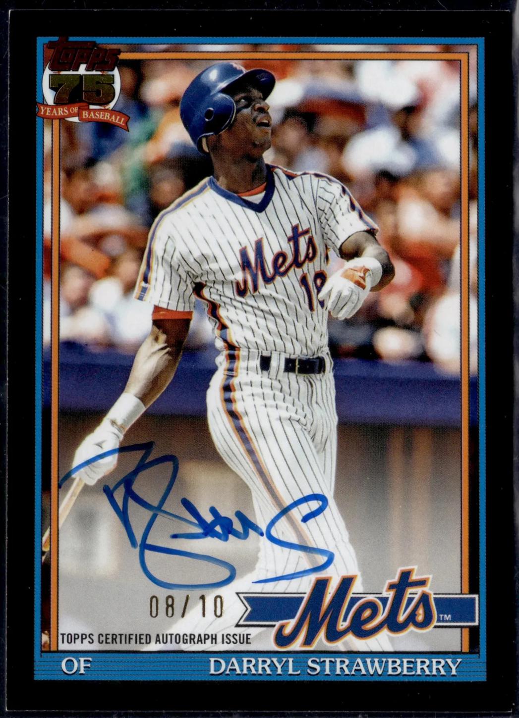 Darryl Strawberry [Black] #91A-DST