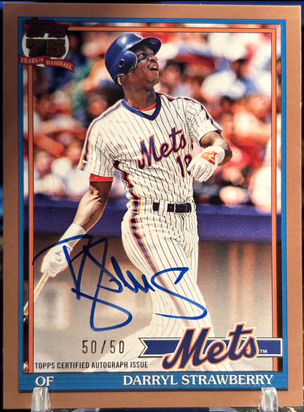 Darryl Strawberry [Gold] #91A-DST