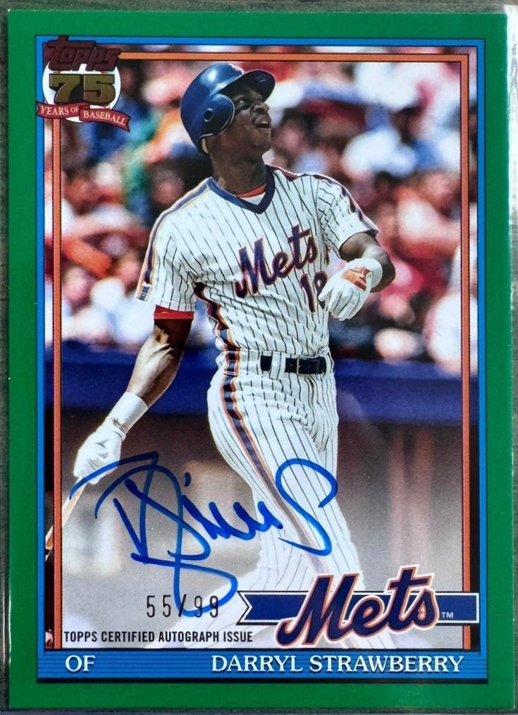 Darryl Strawberry [Green] #91A-DST