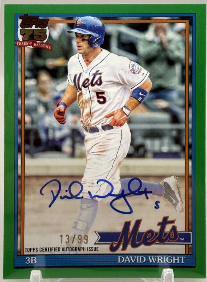 David Wright [Green] #91A-DW