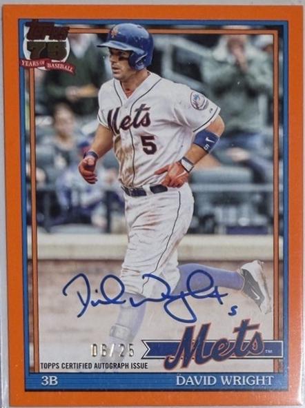 David Wright [Orange] #91A-DW