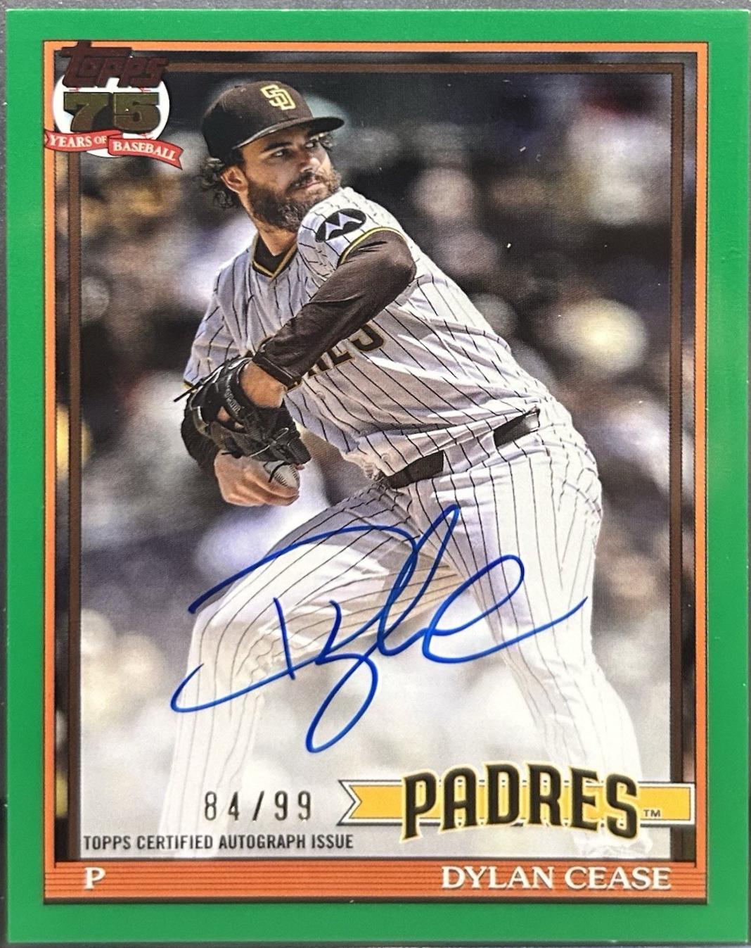 Dylan Cease [Green] #91A-DC