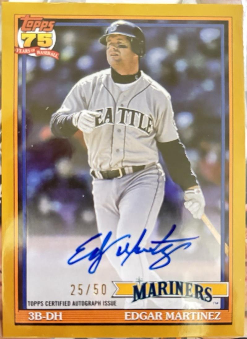 Edgar Martinez [Gold] #91A-EM