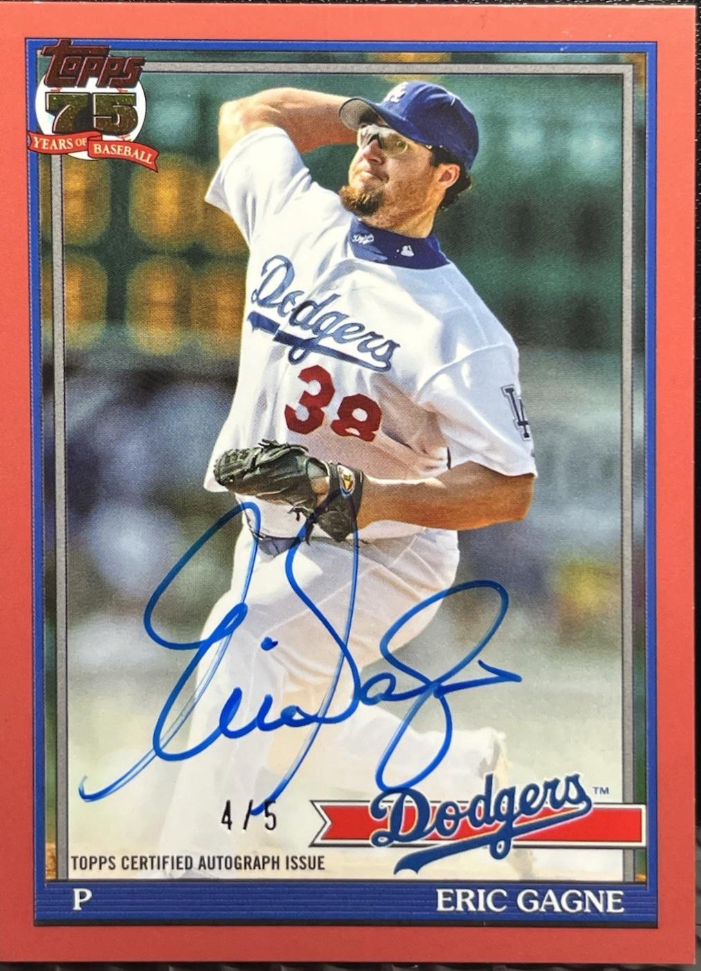 Eric Gagne [Red] #91A-EG