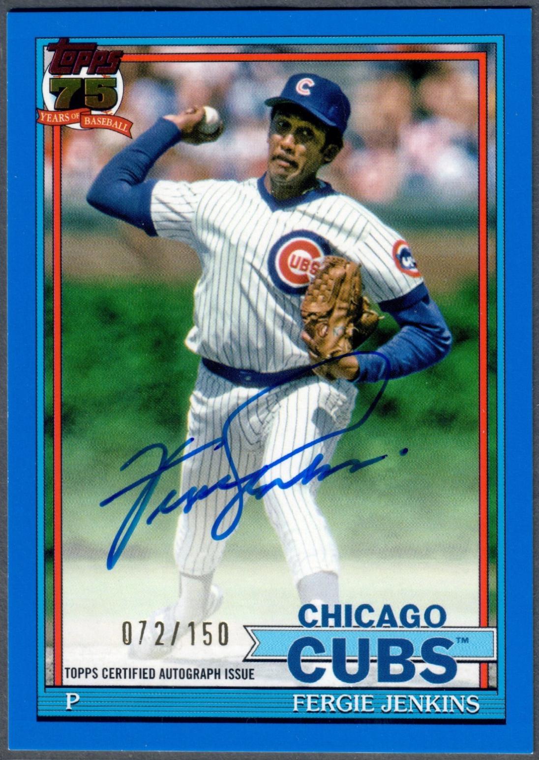Fergie Jenkins [Blue] #91A-FJ