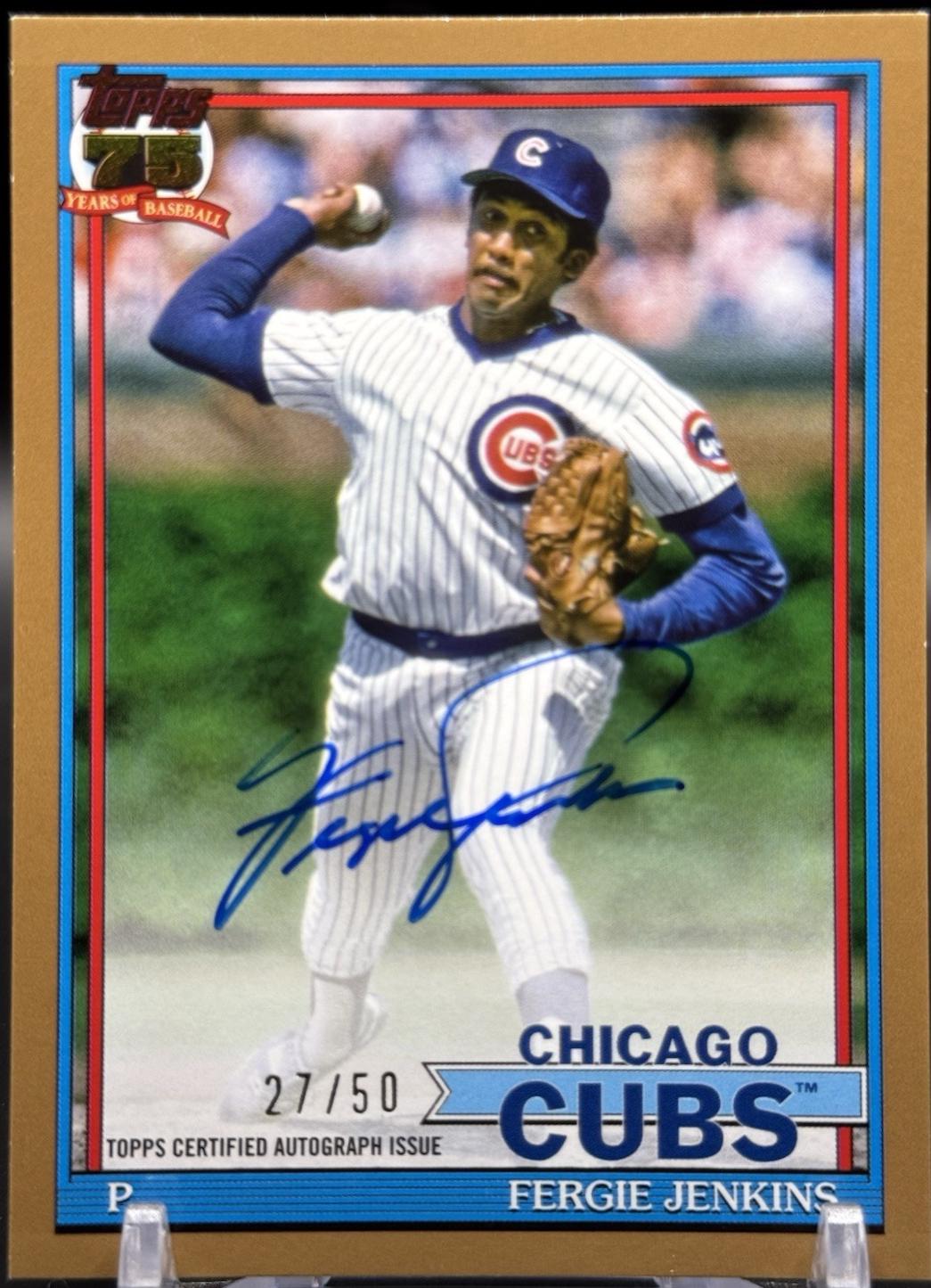 Fergie Jenkins [Gold] #91A-FJ