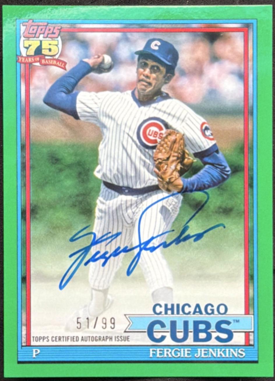 Fergie Jenkins [Green] #91A-FJ