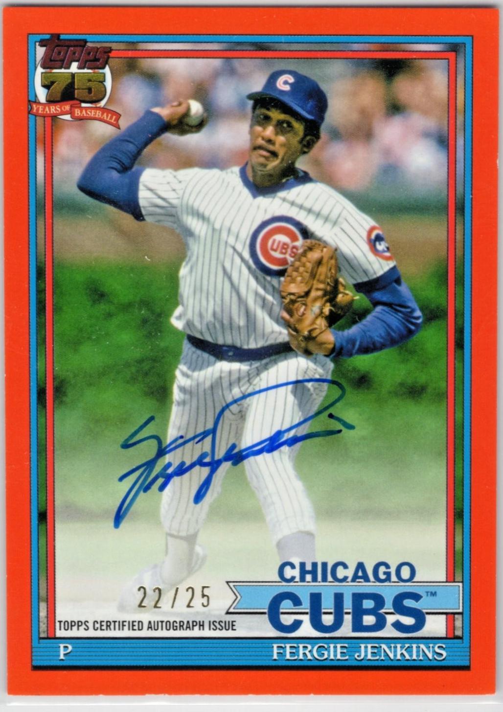 Fergie Jenkins [Orange] #91A-FJ