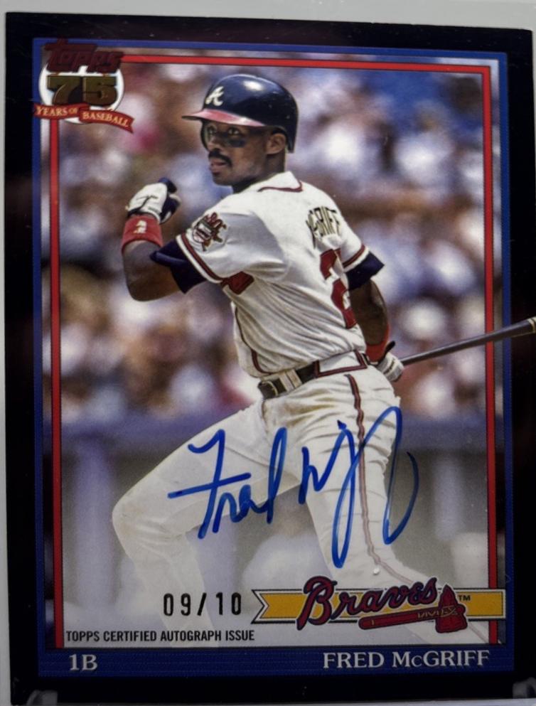 Fred McGriff [Black] #91A-FM