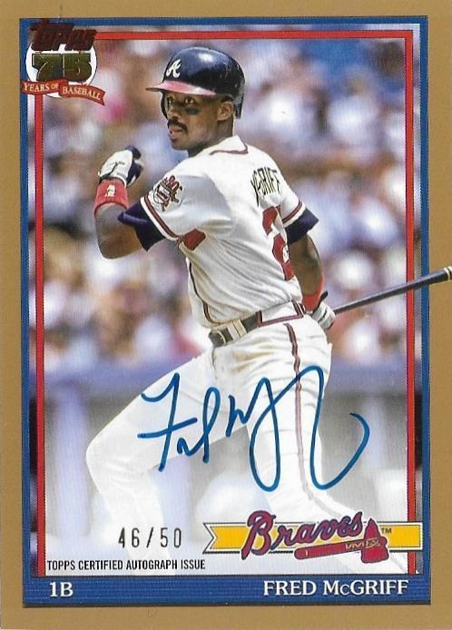 Fred McGriff [Gold] #91A-FM