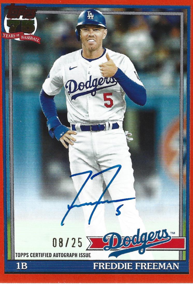 Freddie Freeman [Orange] #91A-FF