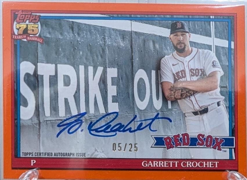 Garrett Crochet [Orange] #91AU-GC