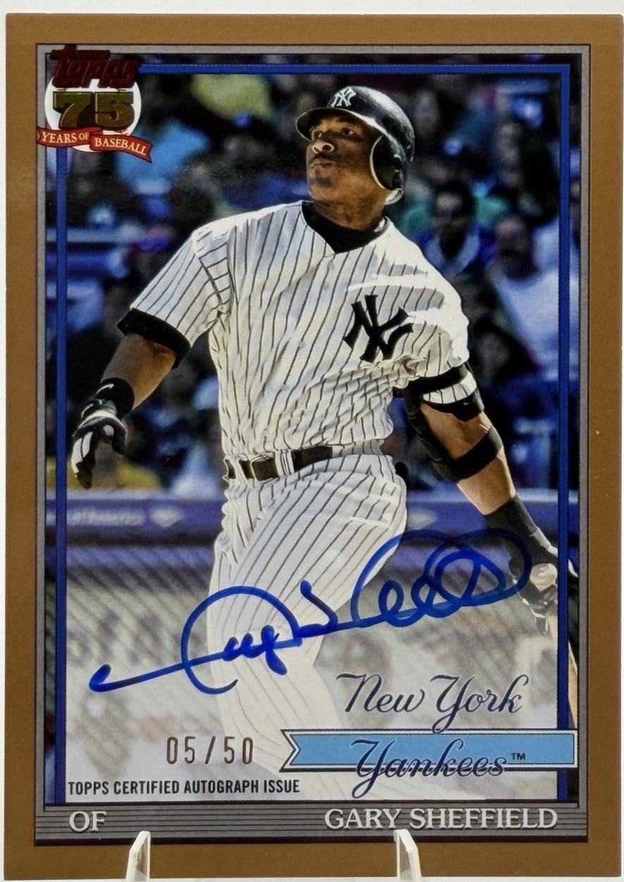 Gary Sheffield [Gold] #91A-GS