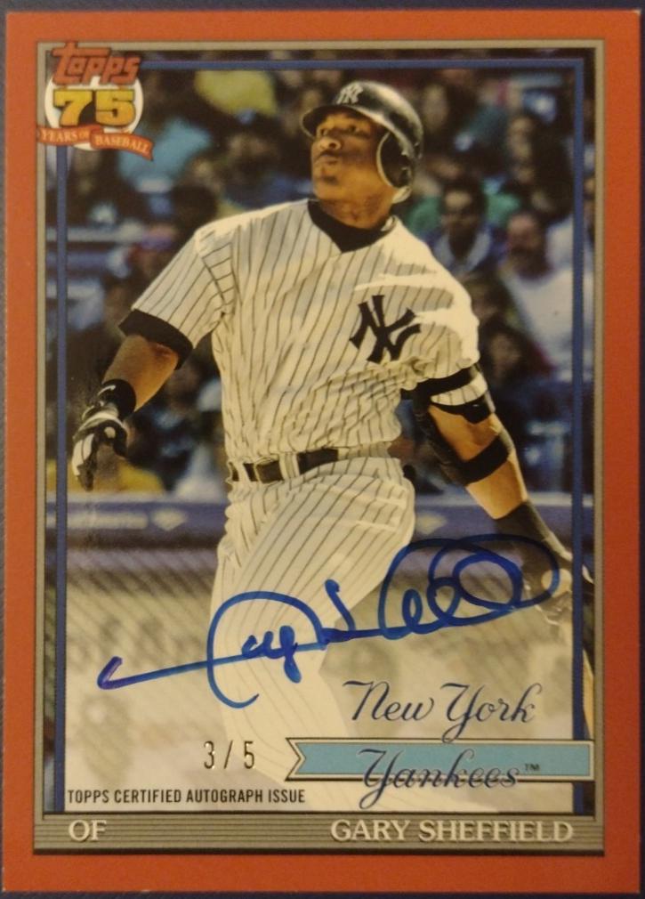 Gary Sheffield [Red] #91A-GS