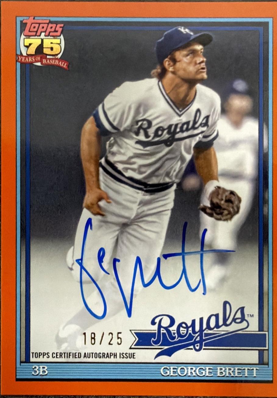 George Brett [Orange] #91A-GB