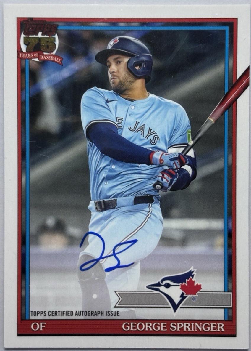 George Springer #91A-GSP
