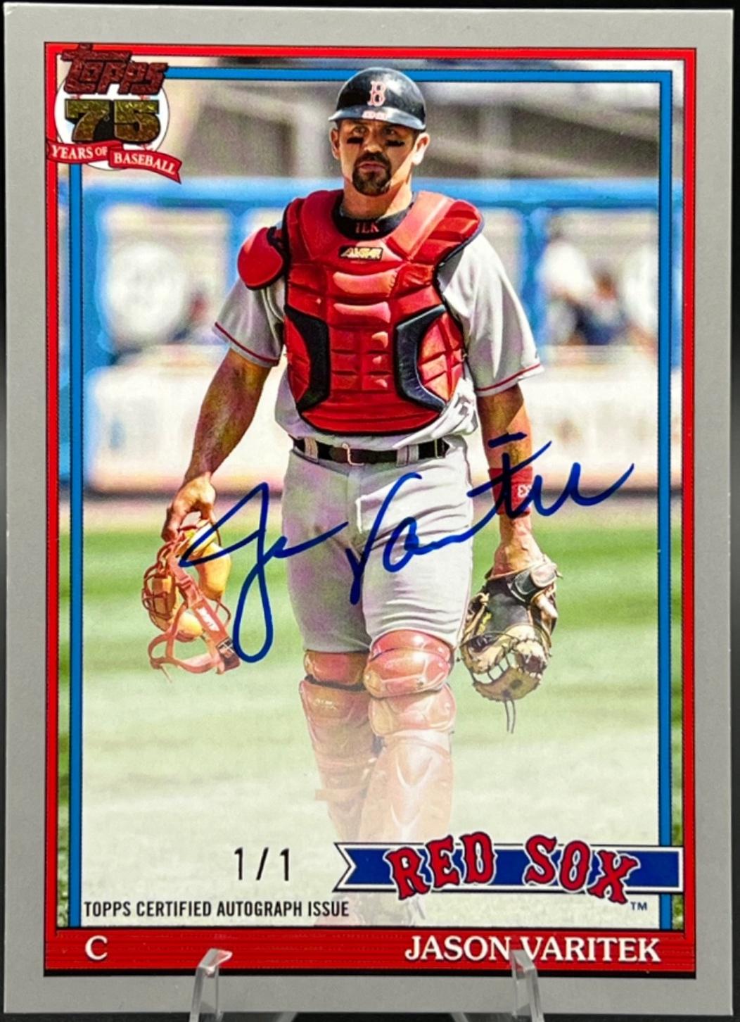 Jason Varitek [Platinum] #91A-JV