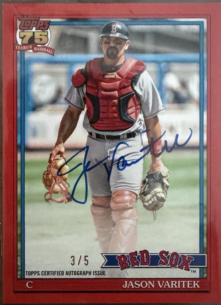 Jason Varitek [Red] #91A-JV