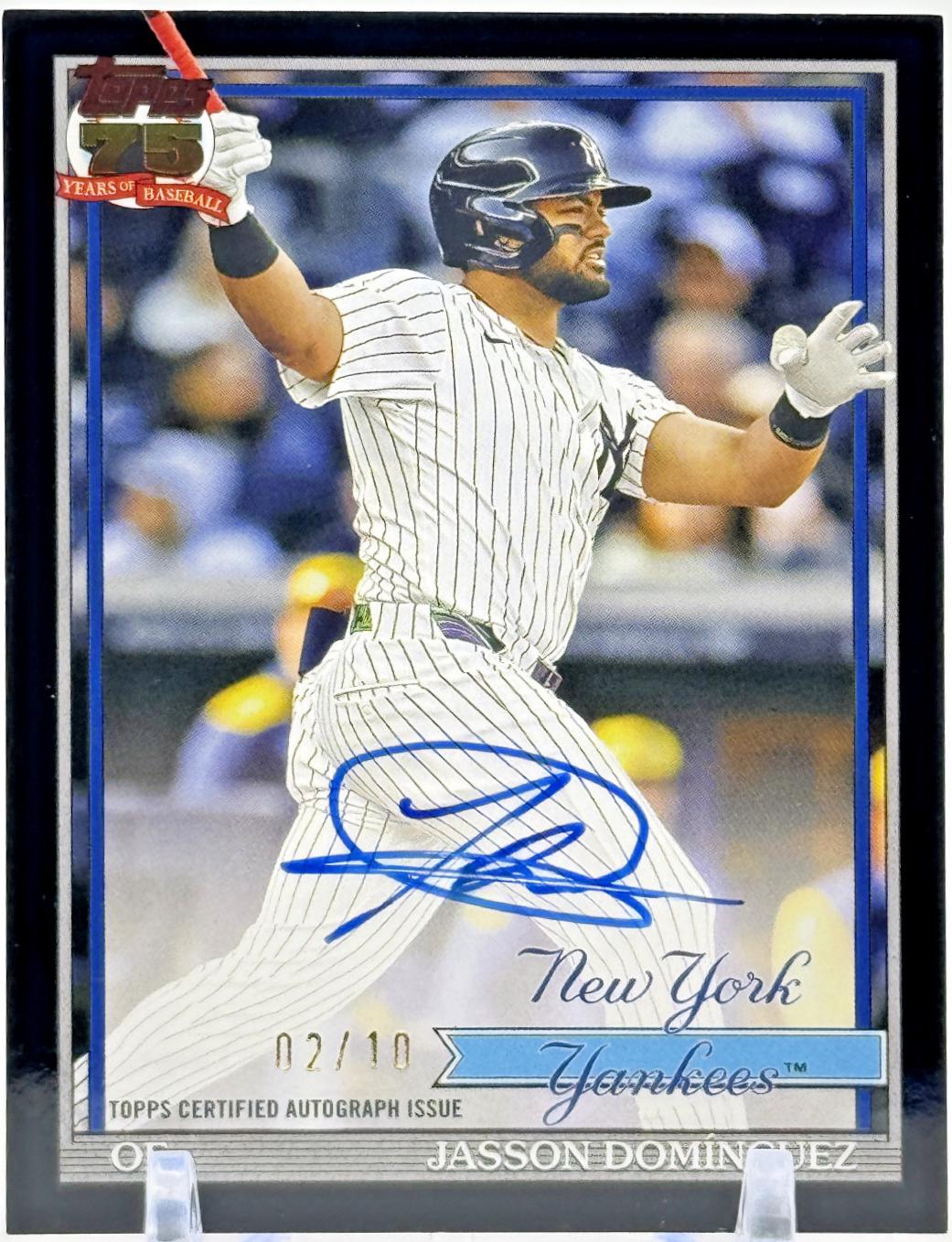 Jasson Dominguez [Black] #91A-JD