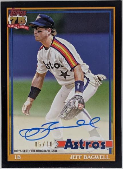 Jeff Bagwell [Black] #91A-JB