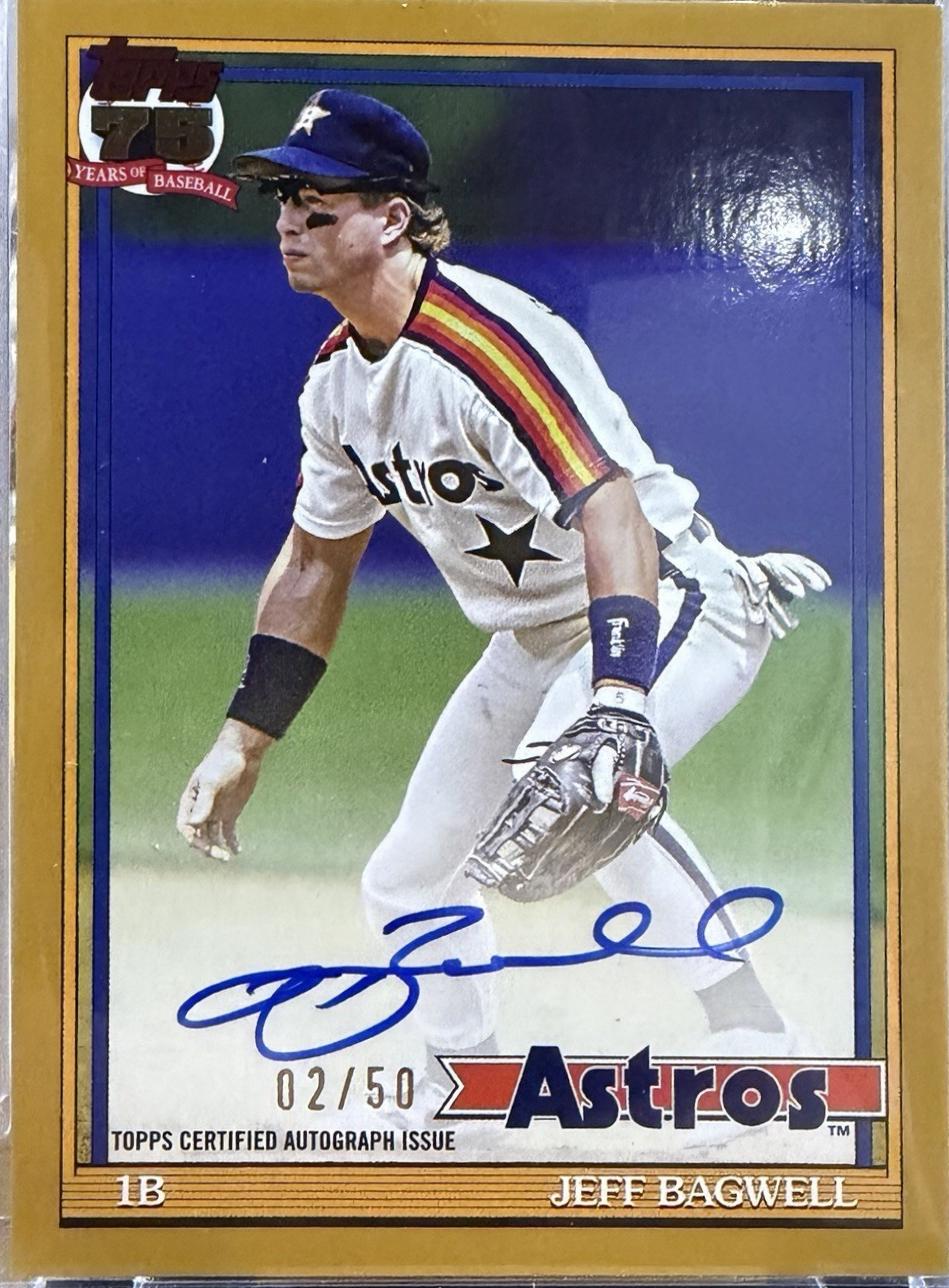 Jeff Bagwell [Orange] #91A-JB