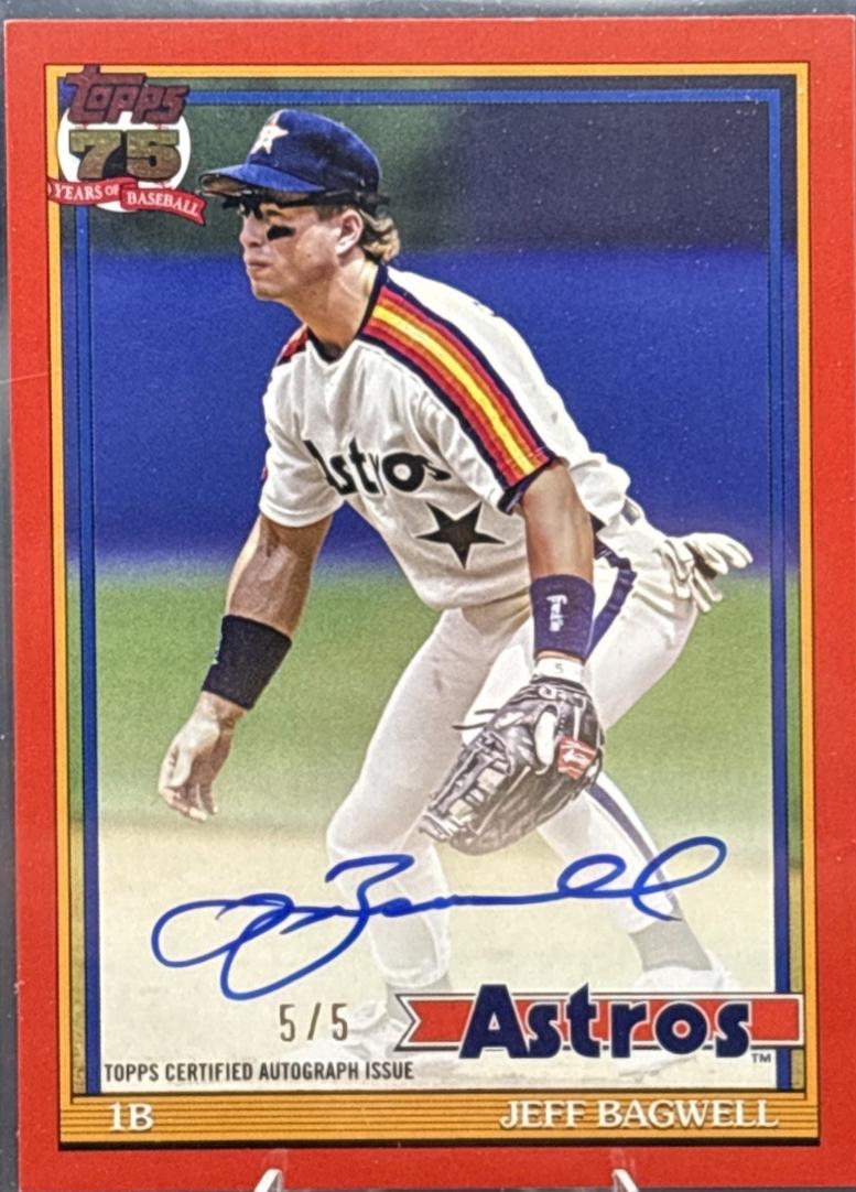 Jeff Bagwell [Red] #91A-JB