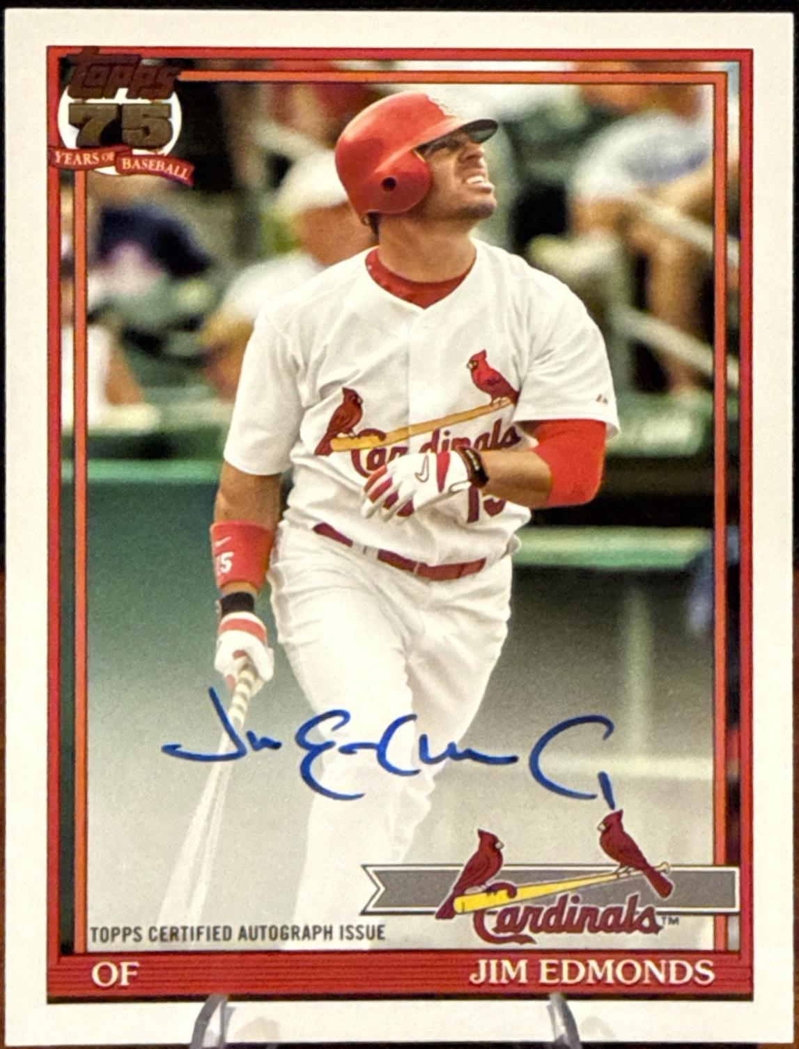 Jim Edmonds #91A-JE