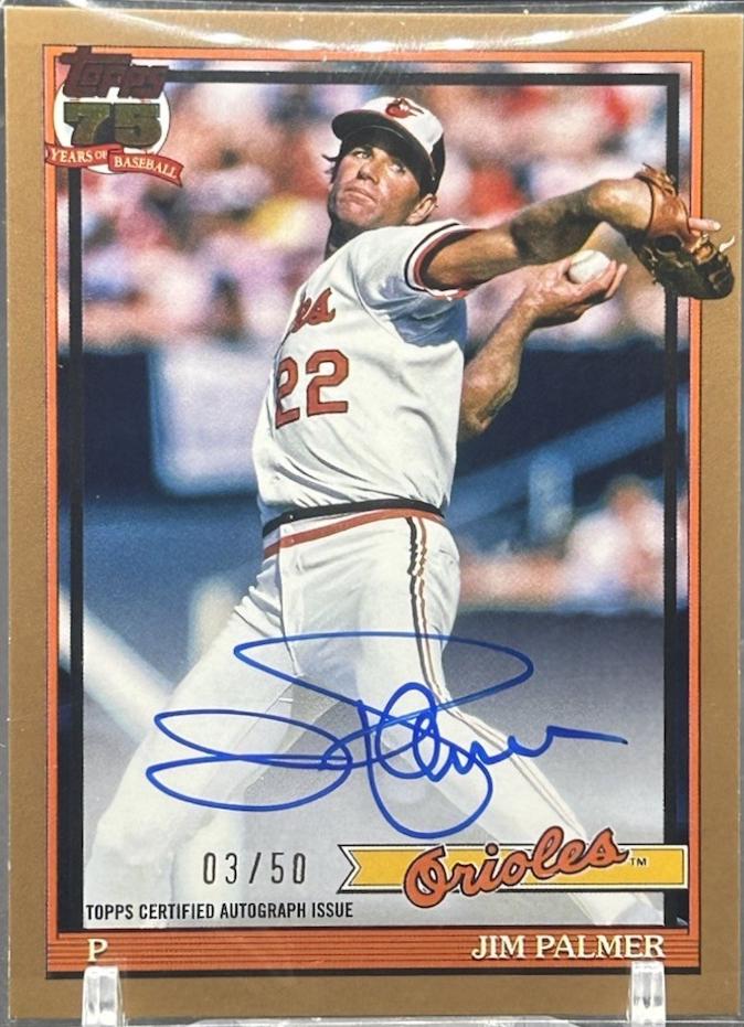 Jim Palmer [Gold] #91A-JPA