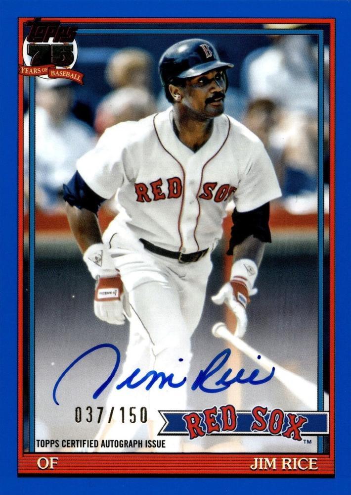 Jim Rice [Blue] #91A-JRI