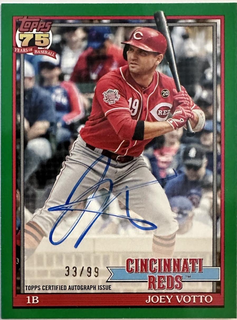 Joey Votto [Green] #91A-JVO