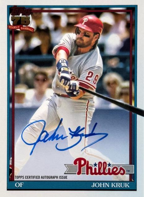 John Kruk #91A-JK