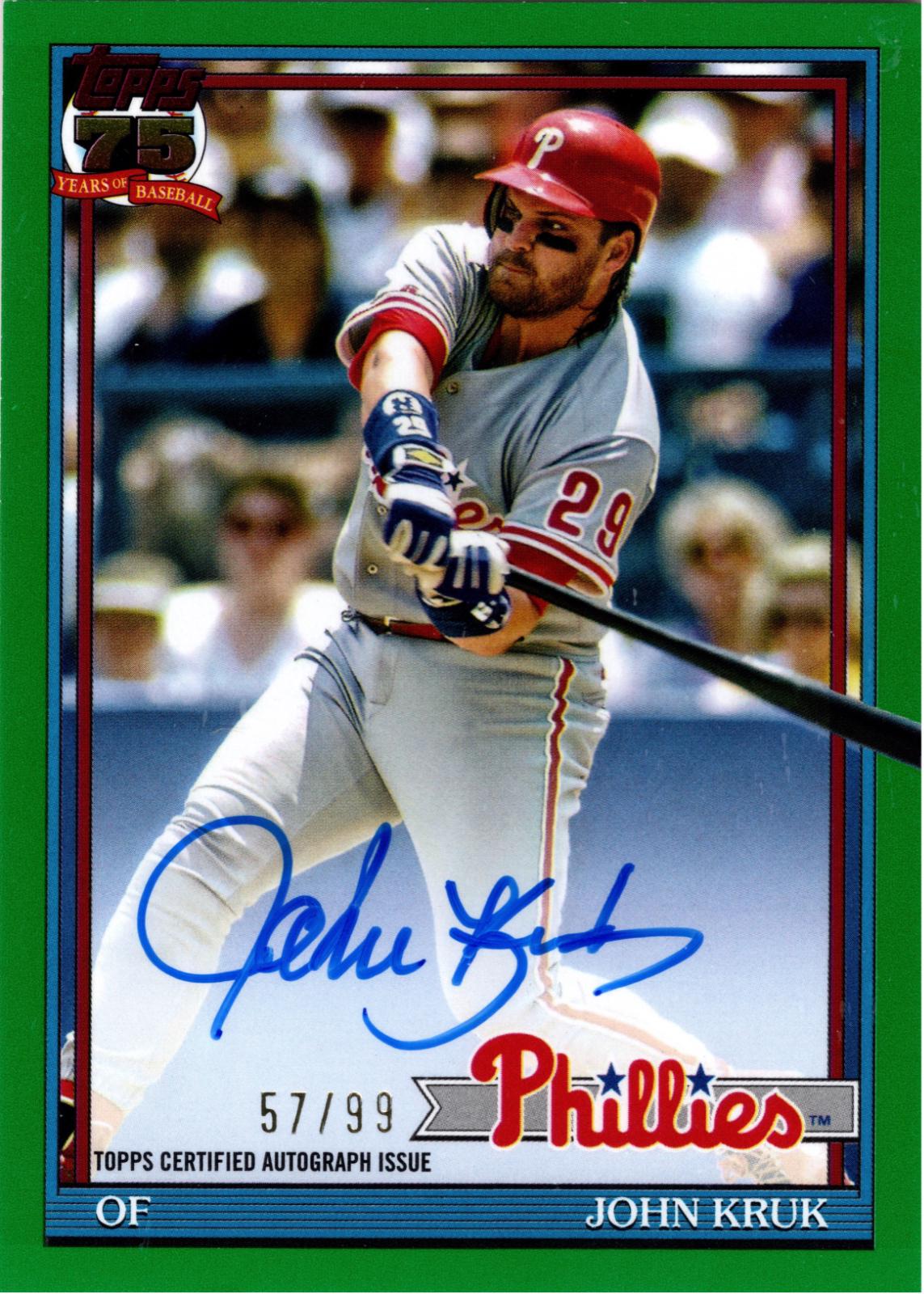 John Kruk [Green] #91A-JK
