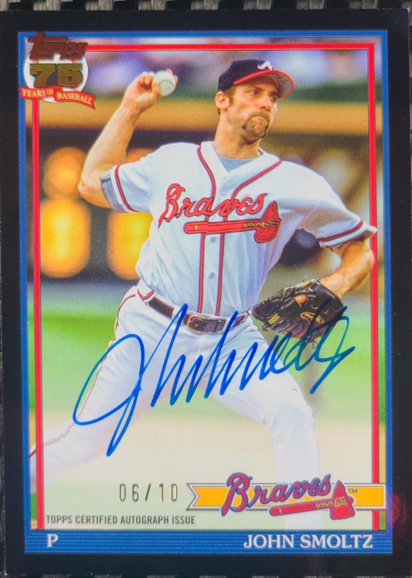 John Smoltz [Black] #91A-SMO