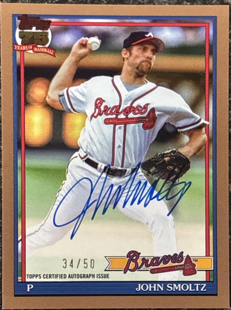 John Smoltz [Gold] #91A-SMO