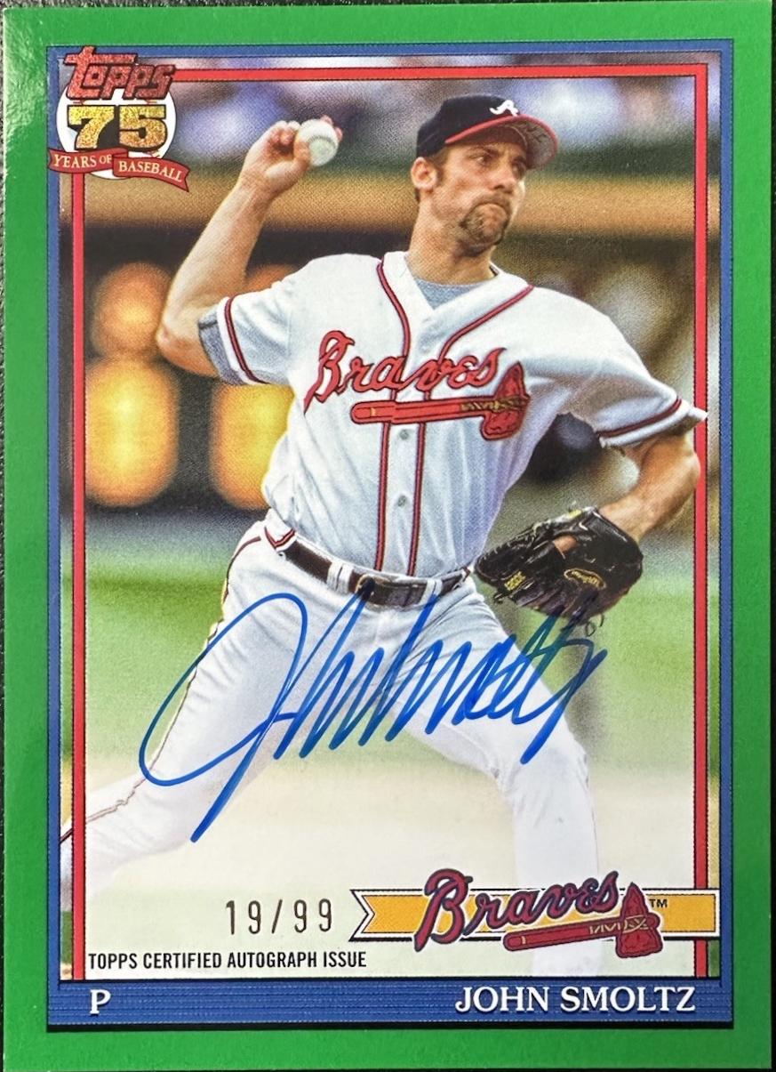 John Smoltz [Green] #91A-SMO